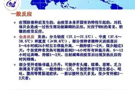 疫苗接种一般反应与异常反应有哪些不同？图片