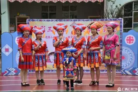 德保二幼开展“多彩三月三 快乐壮乡娃”主题活动图片