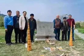 《薛氏族情》杂志社组织薛氏后裔祭拜大唐“平辽王”薛仁贵图片