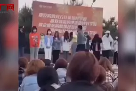 陕西渭南一学校多名学生早操迟到被掌掴 学校回应图片