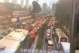 红成一片！周一早高峰杭州城西为什么堵成这样？交警大数据这样分析……图片