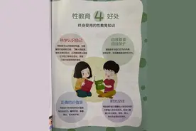 “避孕套怎么用？”四年级儿子问题吓坏妈妈，翻开他书本，画风很直接图片