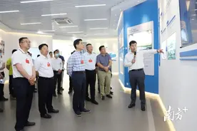 深化交流对接，石排镇主要领导带队调研中天集团“工改工”图片