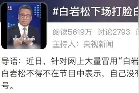 白岩松打脸高仿“白岩松”：都“白说”，没一个是我图片