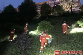 百色惊现2米剧毒眼镜王蛇 消防员黑夜中地毯式搜捕图片