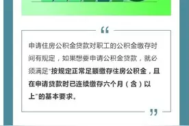 在杭州这些情况影响公积金贷款图片