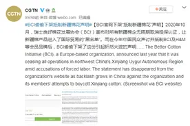 瑞士良好棉花发展协会（BCI）官网下架“抵制新疆棉花”声明图片