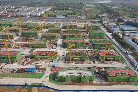 肥西县官亭镇：党建引领民生工程建设提速图片