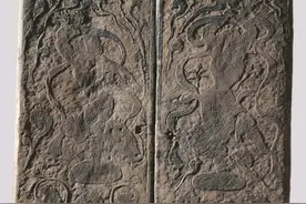 连安禄山都会跳的胡旋舞 被刻在宁夏出土的这片墓门上图片