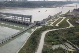 岷江犍为航电枢纽9台机组全部投运 每年发电量可保障近54万户家庭全年用电图片