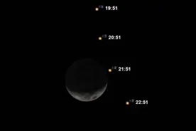 火星合月17日将现身天宇 深圳上空上演月火亲密接触图片