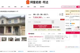 稀奇事！半套别墅拿出来法拍，引1万多人围观图片