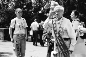 101岁抗战老兵陈永成“归队”曾浴血衡阳保卫战图片