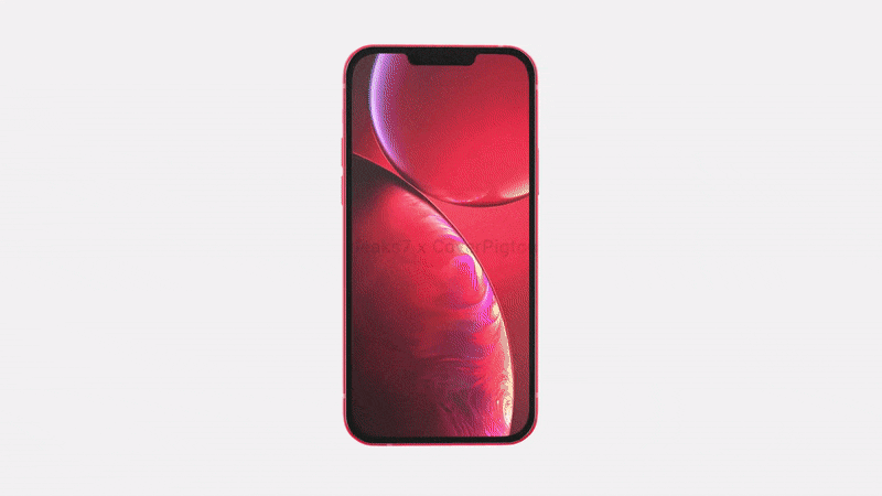 Product Red iPhone 13高清CAD渲染：尺寸不变 配件可通用图片