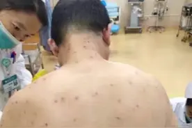 大群蜜蜂扑向老婆！男子做了这个决定图片