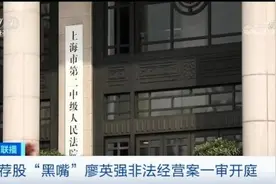 荐股“黑嘴”廖英强案一审开庭 曾叫嚣：花1亿元给自己“打广告”图片