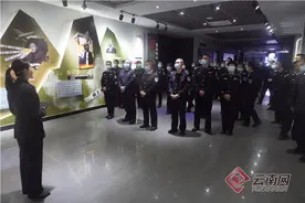 云南省昆明监狱组织参观云南省反腐倡廉警示教育基地图片