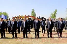 总投资186.9亿元！兰考21个重点项目集中开工图片