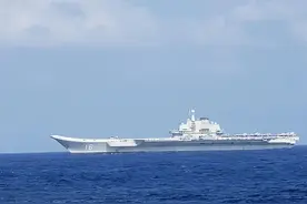 美舰，跟拍中国航母的如何？看到歼-15稳稳着舰了？图片