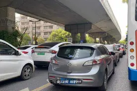 为何中河北路体育场路口这么堵？庆春路上匝道能开放吗？杭州交警回应来了图片