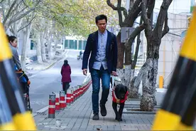 乘客可语音提示，司机有10元奖励！网约车企业开通“导盲犬”专车，为视障人士提供无障碍出行服务图片
