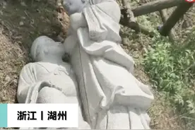 女子给婆婆喂母乳雕塑被拆除 ，曾引网友热议！景区：有关部门已介入图片