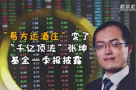 “易方达酒庄”变了 “千亿顶流”张坤基金一季报披露视频封面