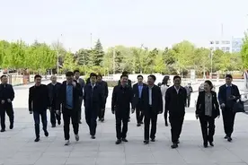 中央文明办调研组来贾调研图片