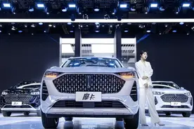 姚安娜现身助阵，WEY摩卡上海车展开启预售图片