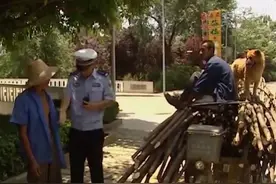 谭警官谈重访“福贵”大爷：走红的是乐观态度，每个人都想有点“福贵”精神图片