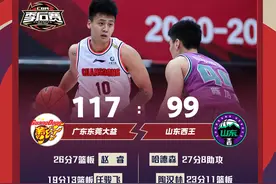 广东半场70分先下一城，杜锋赛后直言“完美”图片