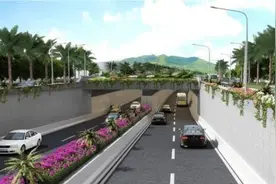 珠海这条主干道新增一条隧道，双向四车道！拥堵将大大减少图片