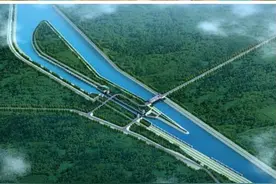 巢湖又一座船闸正在新建，计划2022年8月建成图片
