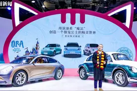 开箱上海车展｜向女性客户发起总攻 长城欧拉频送秋波图片