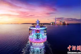 游轮行业现复苏曙光，世界最大豪华游轮2022年将从中国启航图片