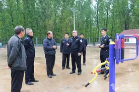 三门峡市公安局领导下乡调研乡村振兴工作图片