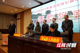 龙山：7个重点招商引资项目集中签约图片