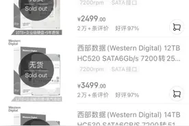疯狂的硬盘：3天狂降2000元，有人投300多万被套牢图片