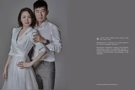 一家三口拍亲子大片，程莉莎：希望能扮演好生活中每一个角色图片