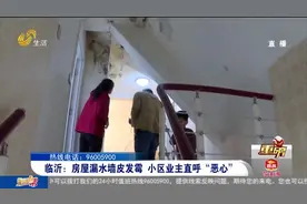 临沂：房屋漏水墙皮发霉 小区业主直呼“恶心”图片