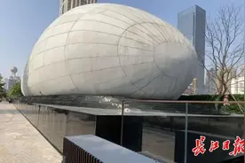 早安武汉｜揭秘：江边这个10米高的“蚕茧”到底是啥图片
