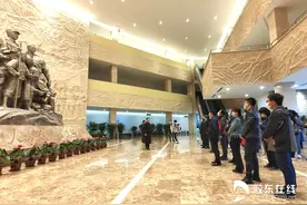寻访地雷战故乡 逐梦航天新征程！全国网媒总编走进“黄海之阳”图片