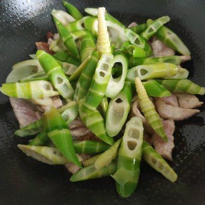 这道鲜笋炒肉片简单快手，超下饭