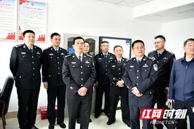 湖南省公安厅来邵开展教育整顿专项政治督察并督导“五一”安保工作图片