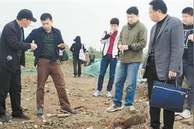商丘老南关古城遗址开始前期勘探图片