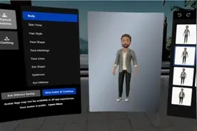 Facebook推新VR虚拟形象定制系统，捏脸更精致，还增加手势追踪图片