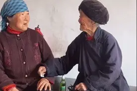 世上最美好的事儿，就是老了还能叫声妈图片