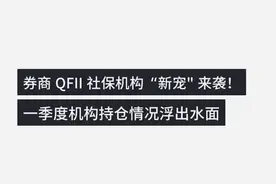 券商 QFII 社保机构“新宠”个股来袭！清单请查收 丨一手数据视频封面