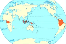 【今日科普】14张气候类型单一分布图图片