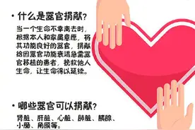 器官捐献需要注意哪些事项？收藏图片